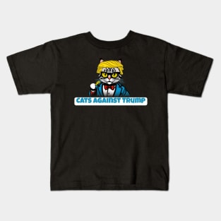 Cats Against Trump Kids T-Shirt